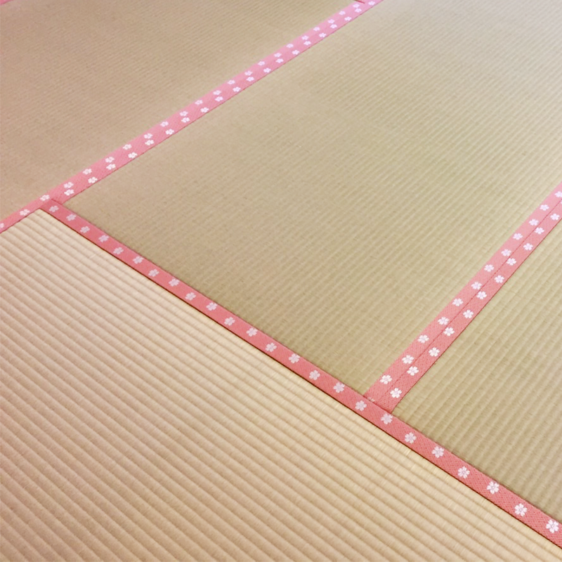 Traditional 天然いぐさ桜柄縁付き畳 – 岸田たたみ店 Traditional 天然いぐさ桜柄縁付き畳 – 岸田たたみ店